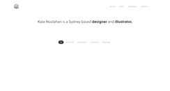 Desktop Screenshot of katehoolahan.com